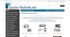 Desktop Screenshot of gastro-technik.net